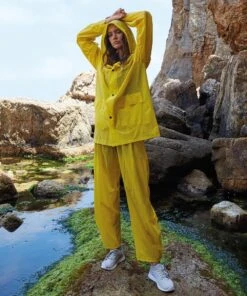 Splashmacs Waterdichte Regenbroek Voor Volwassenen Van Unisex (Geel) XXL -Buiten Kampeer Aanbieding 1000x1200 5