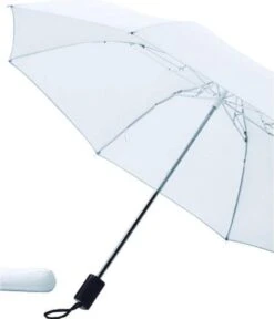 Merkloos Opvouwbare Paraplu Wit 85 Cm -Buiten Kampeer Aanbieding 1028x1200 2
