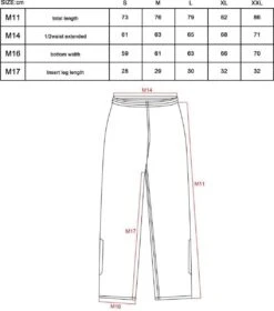 Regenpak Blauw/Zwart M -Buiten Kampeer Aanbieding 1058x1200 3