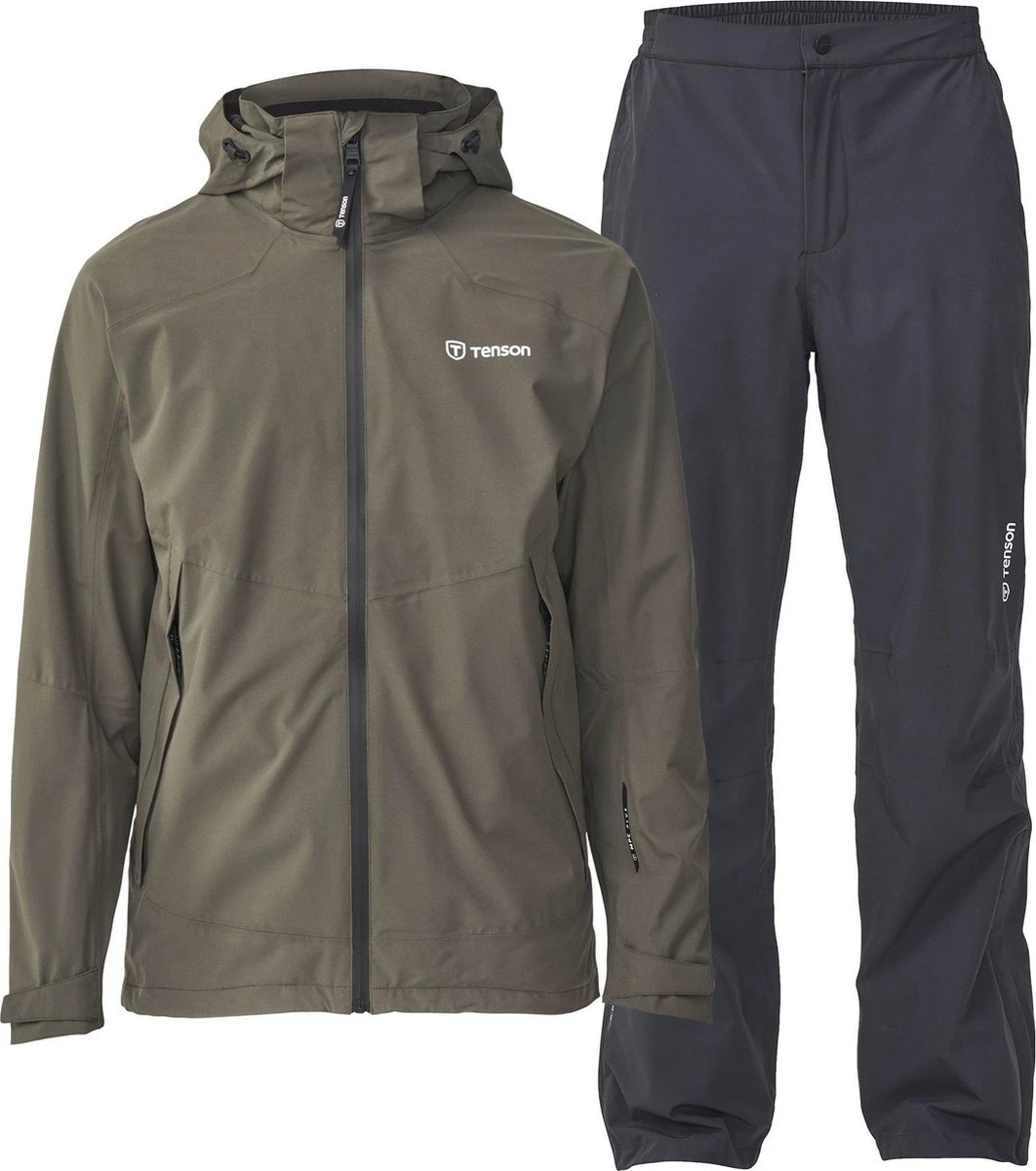 Tenson Hurricane Xp Set M - Regenpak - Heren - Grape Leaf - Maat S 10 Tenson Hurricane Xp Set M - Regenpak - Heren - Grape Leaf - Maat S - Afbeelding 10