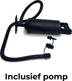 Deryan Luxe Twin Luchtbed - Tweepersoons Luchtbed Inclusief Pomp - 200 Cm X 130 X 13 Cm -Buiten Kampeer Aanbieding 1074x1200 3