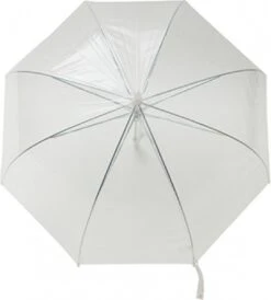 Smati Transparant Basic Paraplu Ø85cm - Wit -Buiten Kampeer Aanbieding 1082x1200 5