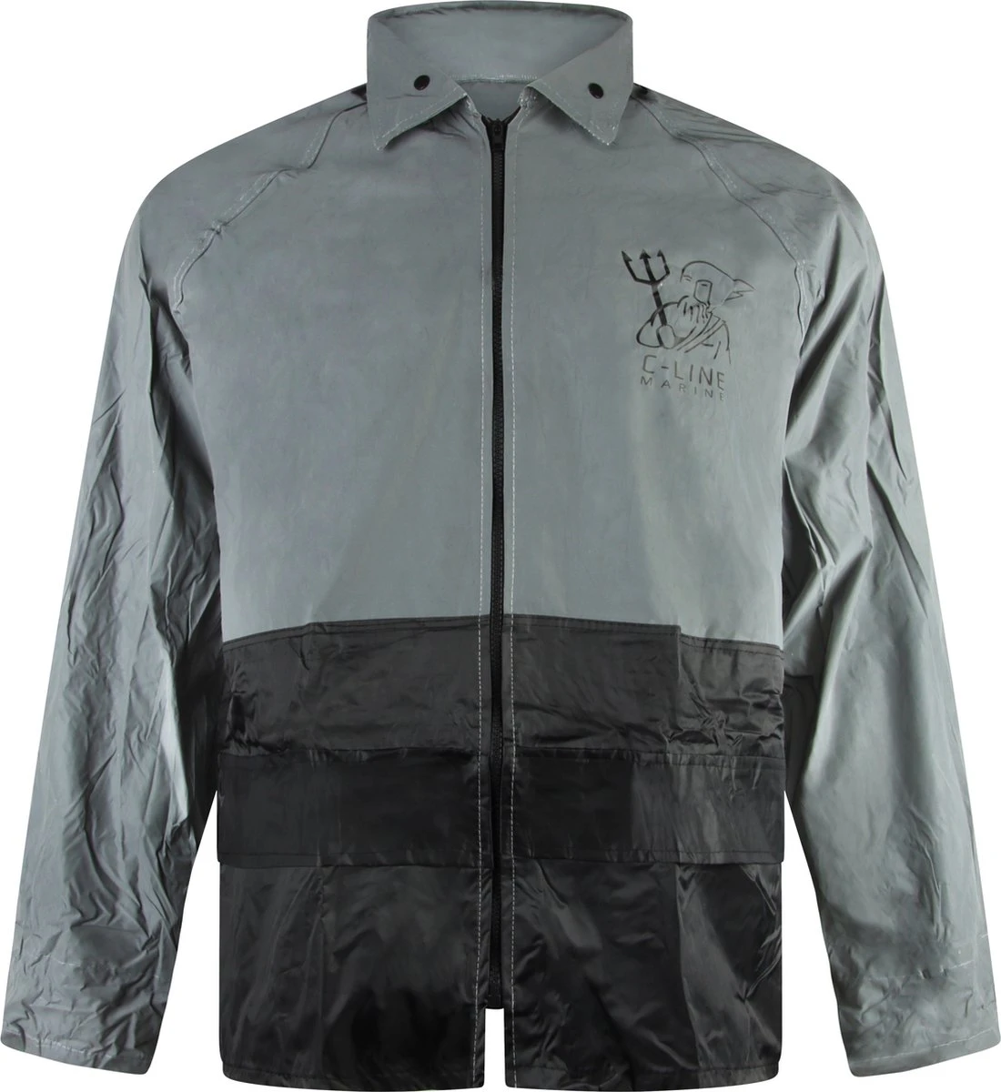 C-Line Regenpak Met Capuchon - Reflecterende Jas - Nieuw Model - Kinder Maat 158/164 8 C-Line Regenpak Met Capuchon - Reflecterende Jas - Nieuw Model - Kinder Maat 158/164 - Afbeelding 8