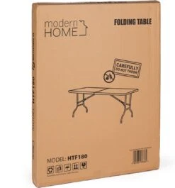 Inklapbare Tafel - Opklaptafel - 180x70x73,5 Cm - Wit 17 Inklapbare Tafel - Opklaptafel - 180x70x73,5 Cm - Wit -Buiten Kampeer Aanbieding 1117x1200