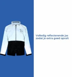 C-Line Regenpak Met Capuchon - Reflecterende Jas - Nieuw Model - Volwassen Maat M -Buiten Kampeer Aanbieding 1130x1200 6