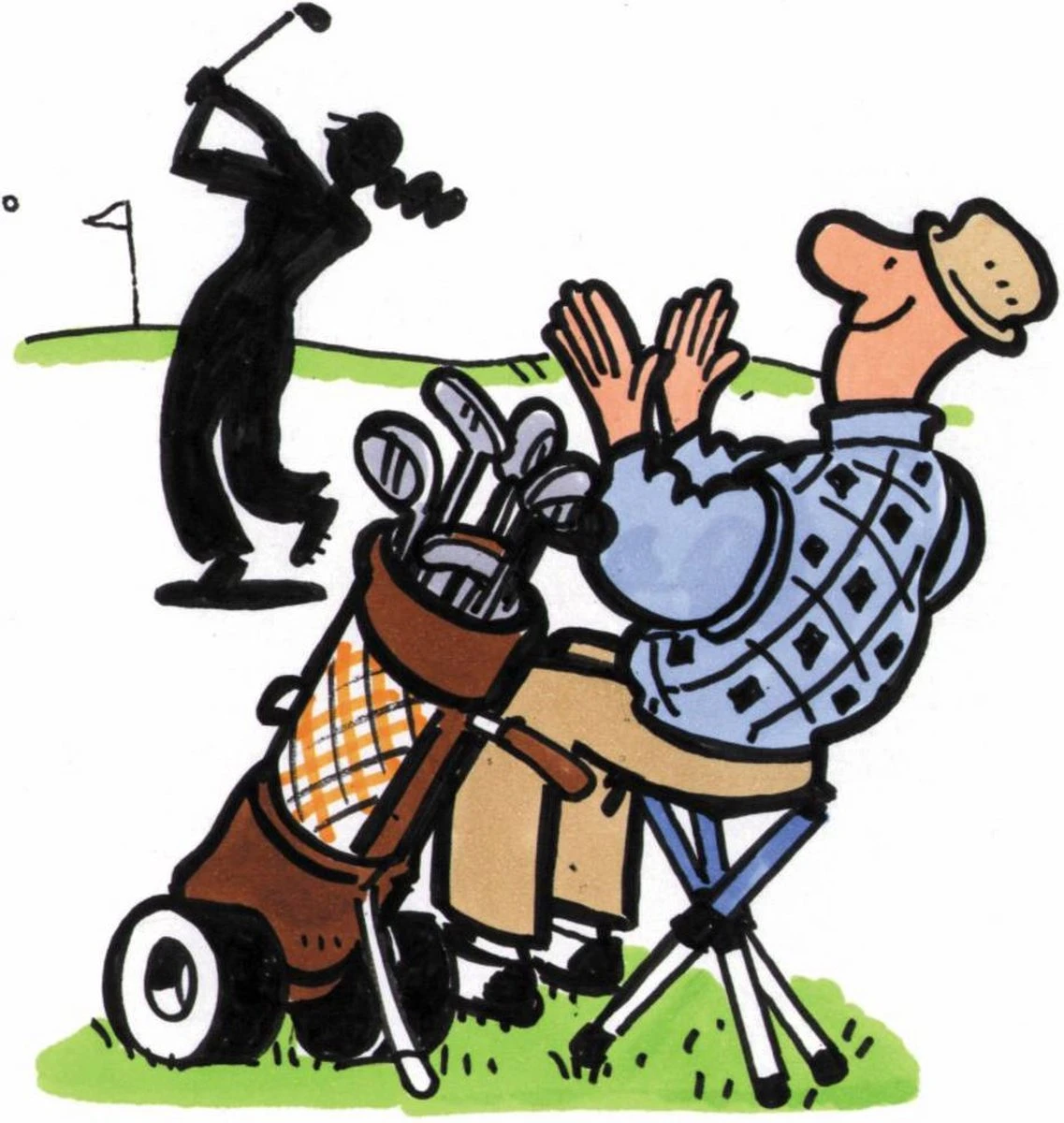 Walkstool - 3-Poots Krukje - Comfort 55 Cm - Verstelbaar - Zwart 9 Walkstool - 3-Poots Krukje - Comfort 55 Cm - Verstelbaar - Zwart - Afbeelding 9