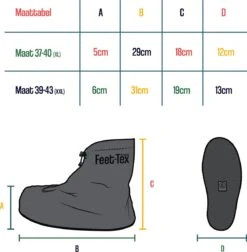 Feet Tex Regen Overschoenen - Duurzaam - Anti Slip - Waterdicht -Buiten Kampeer Aanbieding 1177x1200 4