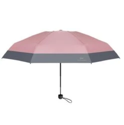 Merkloos TDR -Opvouwbare Paraplu -Windproof- Zonnescherm UV-SPF 50+compact En Draagbaar- Extra Sterk - Roze -Buiten Kampeer Aanbieding 1197x1200 35