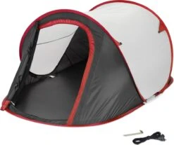 JEMIDI Tweepersoons Pop-up Tent - Opgooitent, Werptent Voor 2 Personen - Ideaal Als Festivaltent Of Kampeertent - Verschillende Kleuren -Buiten Kampeer Aanbieding 1200x1007