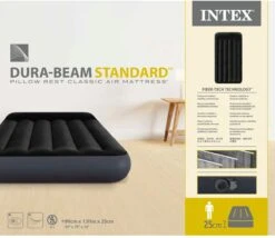 Intex Pillow Rest Classic Twin Luchtbed - 1-persoons - 99x191x25cm -Buiten Kampeer Aanbieding 1200x1042 2