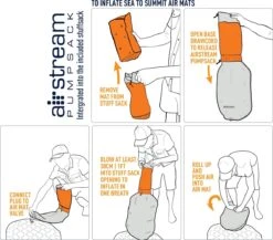 Sea To Summit UltraLight Insulated Regular Opblaasbare Slaapmat - 5cm - 480g - Oranje -Buiten Kampeer Aanbieding 1200x1053