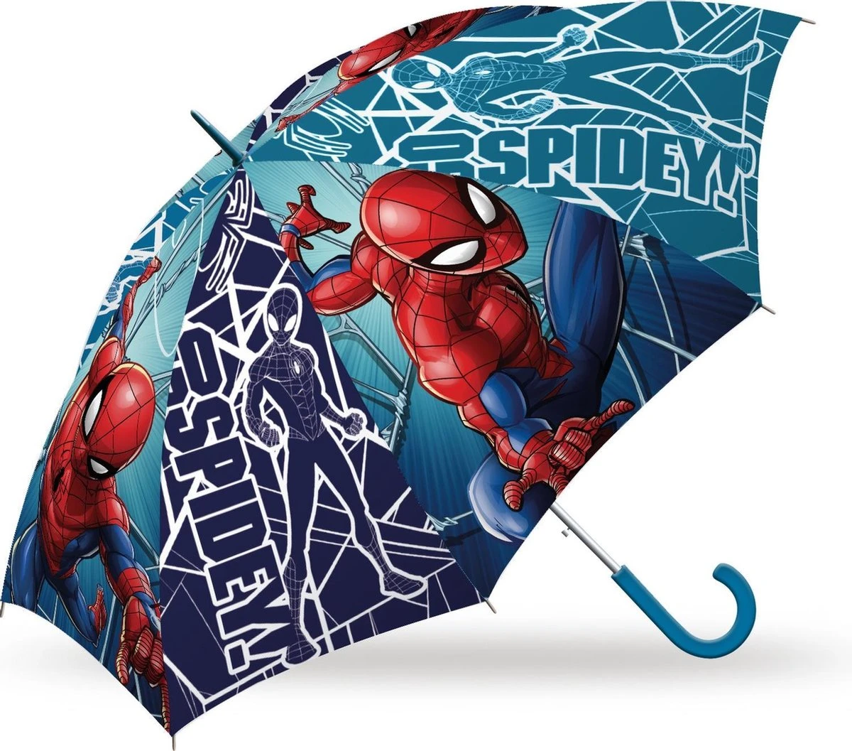 Marvel Spiderman Paraplu Voor Jongens 45 Cm - Marvel - Spiderman - Kinder/jongens Paraplu - Regenkleding/regenaccessoires 1 Marvel Spiderman Paraplu Voor Jongens 45 Cm - Marvel - Spiderman - Kinder/jongens Paraplu - Regenkleding/regenaccessoires