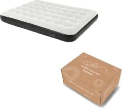 Orange85 Luchtbed - Tweepersoons - Met Reparatieset - Zwart - Grijs -Buiten Kampeer Aanbieding 1200x1059 3