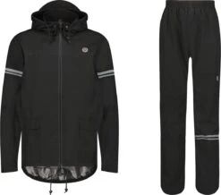 AGU Original Regenpak Essential - Zwart - XXXL - Dames & Heren - Waterdicht & Ademend -Buiten Kampeer Aanbieding 1200x1061 6