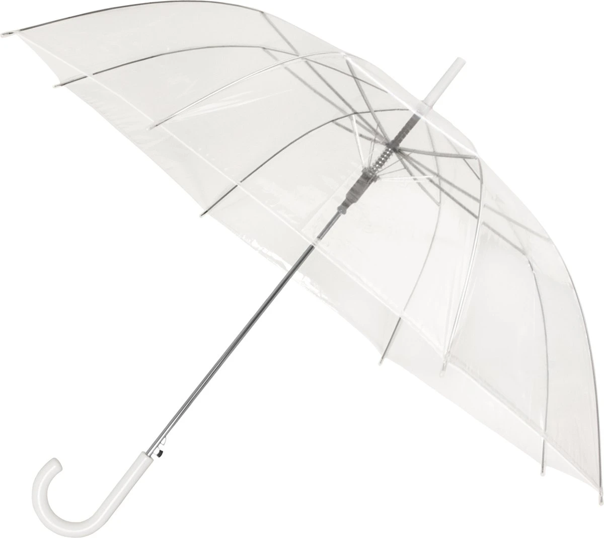 Merkloos Paraplu Doorzichtig - Winddichte Paraplu Regenbeschermende Paraplu Grote Doorzichtige Koepelparaplu Doorkijkparaplu Transparante Paraplu Met Lange Steel 2 Merkloos Paraplu Doorzichtig - Winddichte Paraplu Regenbeschermende Paraplu Grote Doorzichtige Koepelparaplu Doorkijkparaplu Transparante Paraplu Met Lange Steel - Afbeelding 2