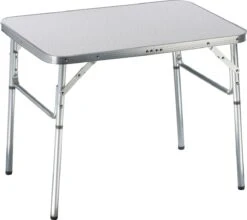 Merkloos Campingtafel - Opklapbaar - 75 X 55 X 70 Cm - Compact - Met Handvat