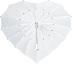 Impliva - Hartvormige Paraplu - UV-Bescherming - Ø 84 Cm - Wit -Buiten Kampeer Aanbieding 1200x1074 6