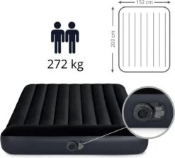 Intex Pillow Rest Classic Queen Luchtbed - 2-persoons - 152x203x25 Cm -Buiten Kampeer Aanbieding 1200x1083 4