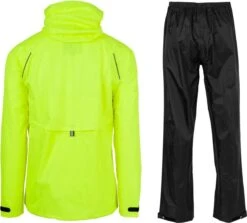 AGU Passat Regenpak Essential - Fluo Geel - XL - Dames & Heren - Waterdicht -Buiten Kampeer Aanbieding 1200x1083 8