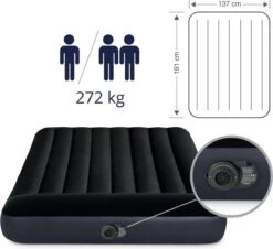 Intex Pillow Rest Classic Full Luchtbed - 2-persoons - 191x137x23 Cm -Buiten Kampeer Aanbieding 1200x1096 1