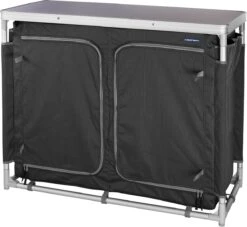 Campart Campingkeuken KI-0734 - Campingkast Groot - 4 Verstelbare Poten - Opvouwbaar En Lichtgewicht - Inclusief Opbergtas - Grijs -Buiten Kampeer Aanbieding 1200x1105 5