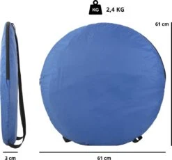 Dutch Mountains Pop-up Omkleedtent -190 X120cm Draagbare Douchetent - Prive-kamer - Multitent -Buiten Kampeer Aanbieding 1200x1115