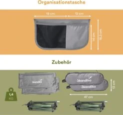 Skandika Campingstoel Compact SET – Campingstoelen – Campingstoel Tot 150 Kg Belastbaar - Kampeerstoel, Visstoel, Kleine Pakmaat, Opvouwbaar, Stabiel, Licht, Comfortabel Gepolsterd – Draagtas Meegeleverd – Vouwstoel – Kampeermeubelen – Grijs 13 Skandika Campingstoel Compact SET – Campingstoelen – Campingstoel Tot 150 Kg Belastbaar - Kampeerstoel, Visstoel, Kleine Pakmaat, Opvouwbaar, Stabiel, Licht, Comfortabel Gepolsterd – Draagtas Meegeleverd – Vouwstoel – Kampeermeubelen – Grijs -Buiten Kampeer Aanbieding 1200x1117