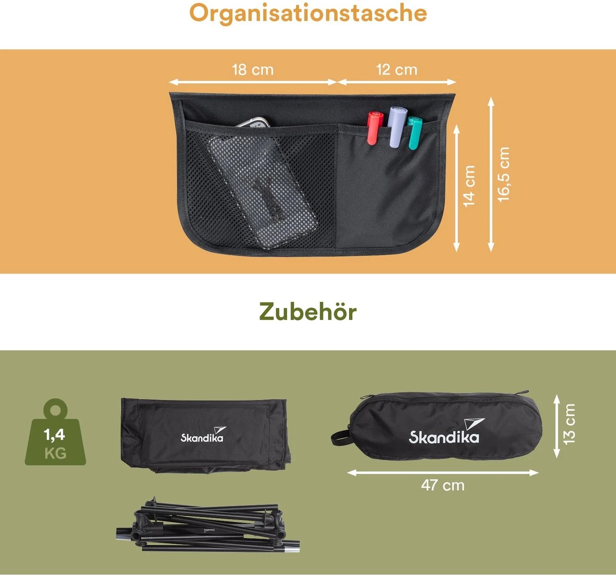 Skandika Campingstoel Compact – Campingstoelen - Campingstoel Tot 150 Kg Belastbaar - Kampeerstoel, Visstoel, Kleine Pakmaat, Opvouwbaar, Stabiel, Licht, Comfortabel Gepolsterd – Draagtas Meegeleverd - Vouwstoel – Zwart 7 Skandika Campingstoel Compact – Campingstoelen - Campingstoel Tot 150 Kg Belastbaar - Kampeerstoel, Visstoel, Kleine Pakmaat, Opvouwbaar, Stabiel, Licht, Comfortabel Gepolsterd – Draagtas Meegeleverd - Vouwstoel – Zwart - Afbeelding 7