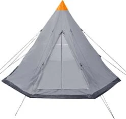 VidaXL Tent 4-persoons Grijs 12 VidaXL Tent 4-persoons Grijs -Buiten Kampeer Aanbieding 1200x1137