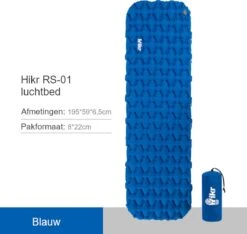 Hikr® Luchtbed - Slaapmat - Opblaasbaar Matras - Lichtgewicht - Outdoor - Camping - Hiking & Wandelen -Buiten Kampeer Aanbieding 1200x1138 2