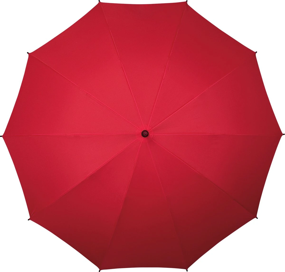 Falcone - Golfparaplu - Extra Sterk - Ø 130 Cm - Rood 3 Falcone - Golfparaplu - Extra Sterk - Ø 130 Cm - Rood - Afbeelding 3