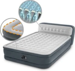 Intex 64448 - Queen Deluxe Ultra-Plush Zelfopblazend 2-persoons Luchtbed Met Hoofdboord (203x152x46cm) 24 Intex 64448 - Queen Deluxe Ultra-Plush Zelfopblazend 2-persoons Luchtbed Met Hoofdboord (203x152x46cm) -Buiten Kampeer Aanbieding 1200x1146 3