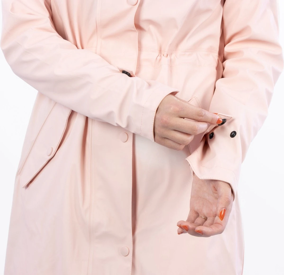 Ralka Regenjas Dames - Mizzle - Lichtroze - Maat 38 6 Ralka Regenjas Dames - Mizzle - Lichtroze - Maat 38 - Afbeelding 6