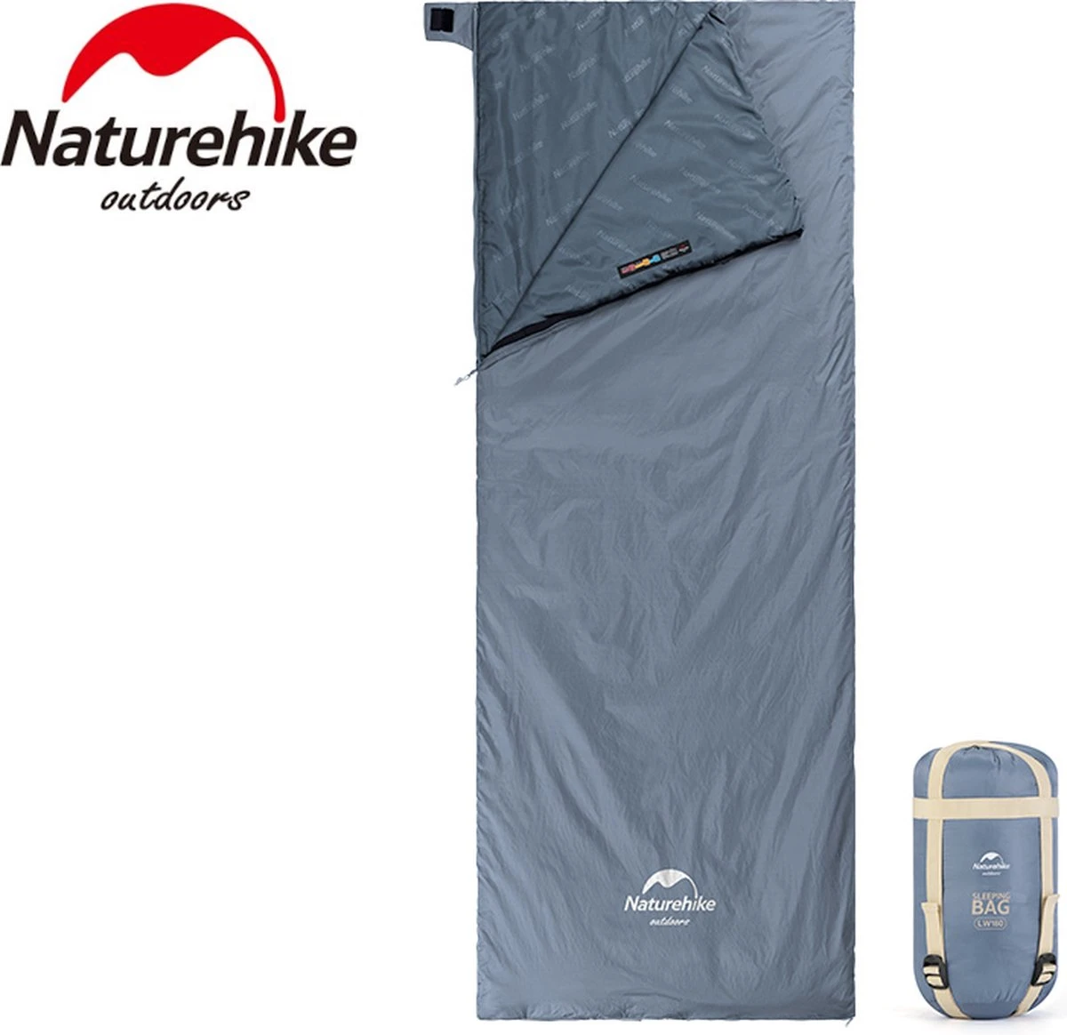 Naturehike® Slaapzak - Lichtgewicht - 190*75cm - Compact - Waterdicht - 3 Seizoenen Slaapzak Lente, Zomer & Herfst - Outdoor - Slaapzakken Volwassen & Kinderen 1 Naturehike® Slaapzak - Lichtgewicht - 190*75cm - Compact - Waterdicht - 3 Seizoenen Slaapzak Lente, Zomer & Herfst - Outdoor - Slaapzakken Volwassen & Kinderen