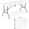 Inklapbare Tafel - Opklaptafel - 180x70x73,5 Cm - Wit