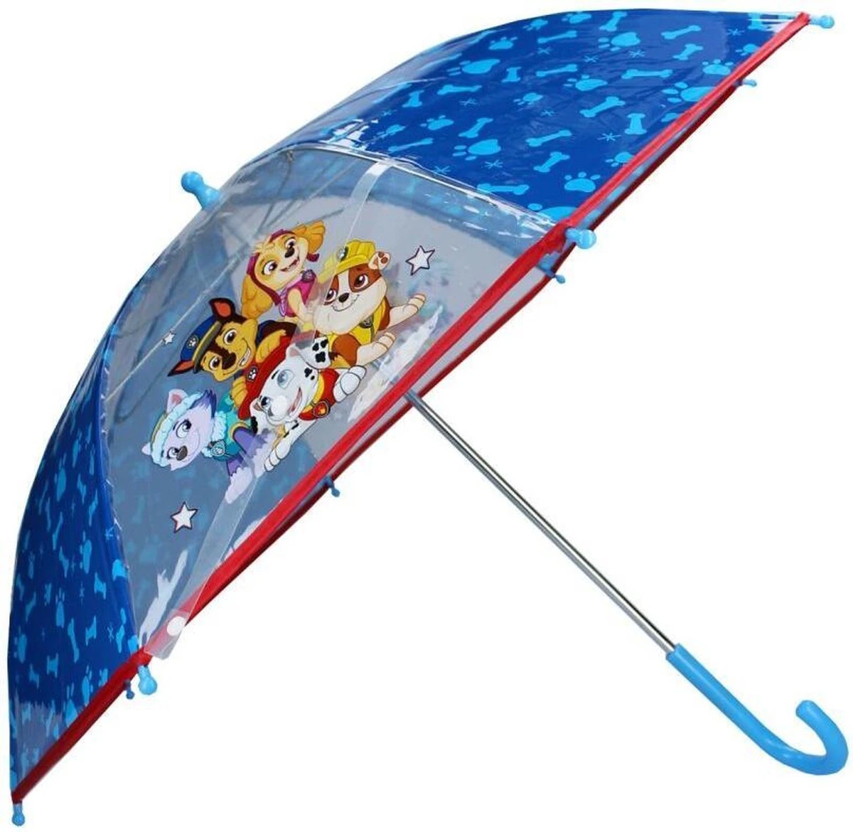 PAW Patrol - Paraplu - Umbrella Party - 78 Cm - Blauw 1 PAW Patrol - Paraplu - Umbrella Party - 78 Cm - Blauw