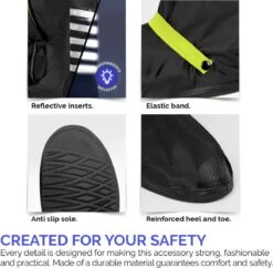 Perletti Overschoenen Reflecterend Pvc Zwart/roze Maat 36-39 13 Perletti Overschoenen Reflecterend Pvc Zwart/roze Maat 36-39 -Buiten Kampeer Aanbieding 1200x1178 8