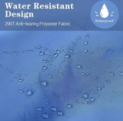 HikeMeister ® Mummy Slaapzak Kamperen Blauw Ca. 220 X 75 Cm Met Draagtas -Buiten Kampeer Aanbieding 1200x1180 1