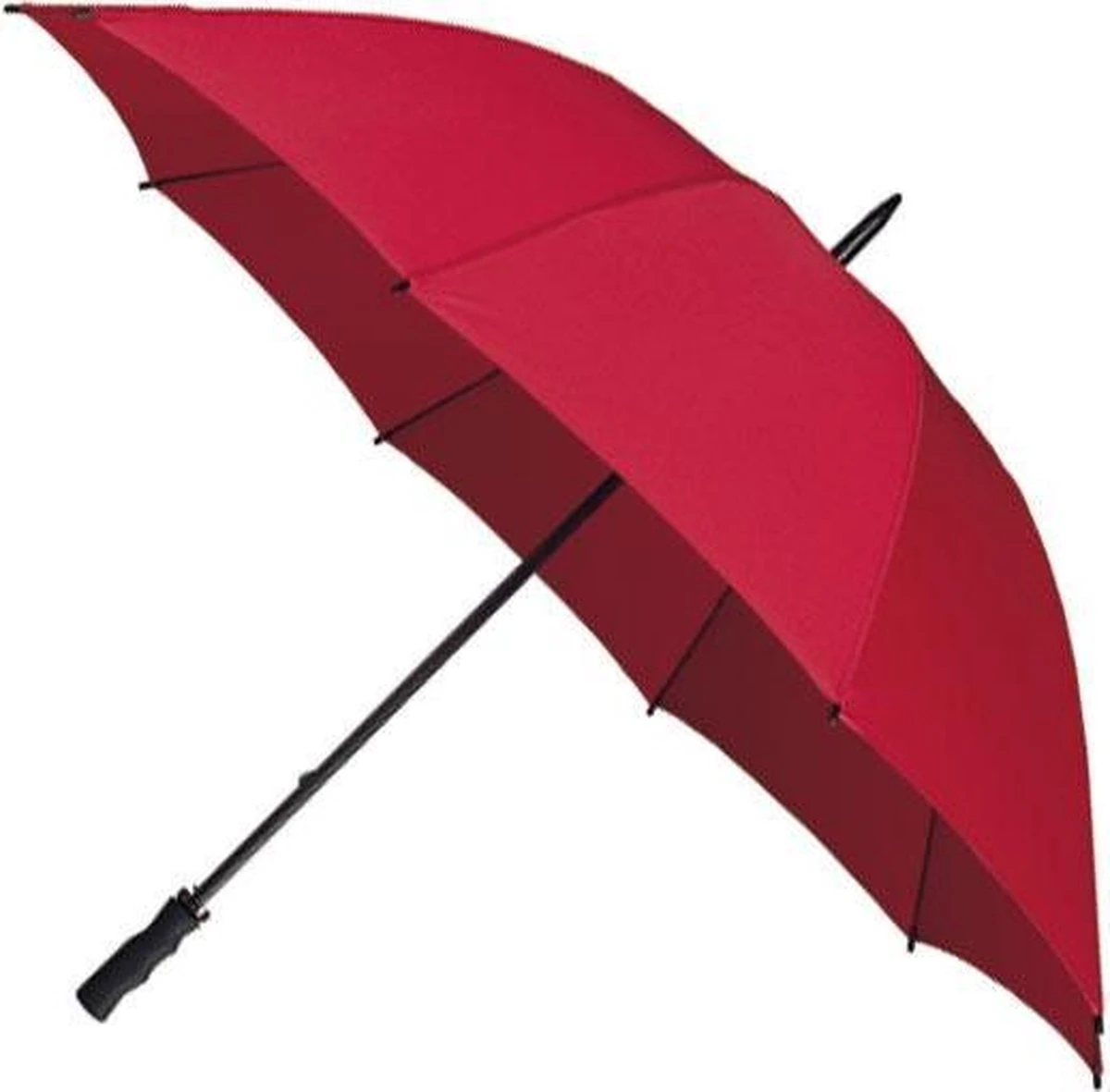 Falcone - Golfparaplu - Extra Sterk - Ø 130 Cm - Rood 2 Falcone - Golfparaplu - Extra Sterk - Ø 130 Cm - Rood - Afbeelding 2