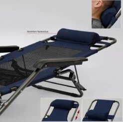 Ligstoel 155x60cm - Opvouwbaar Campingstoel Ligbed Strandstoel Tuinstoel Vouwligstoel Blauw 30 Ligstoel 155x60cm - Opvouwbaar Campingstoel Ligbed Strandstoel Tuinstoel Vouwligstoel Blauw -Buiten Kampeer Aanbieding 1200x1184 5