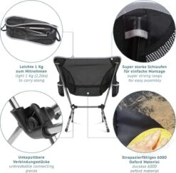 Smartpeas Campingstoel Van Stevig 600D Polyester En Aluminium - Lichtgewicht En Opvouwbaar - Camping Gadget Inclusief Zijzakken +Plus: Strandmat & Draagtas 8 Smartpeas Campingstoel Van Stevig 600D Polyester En Aluminium - Lichtgewicht En Opvouwbaar - Camping Gadget Inclusief Zijzakken +Plus: Strandmat & Draagtas -Buiten Kampeer Aanbieding 1200x1186 3