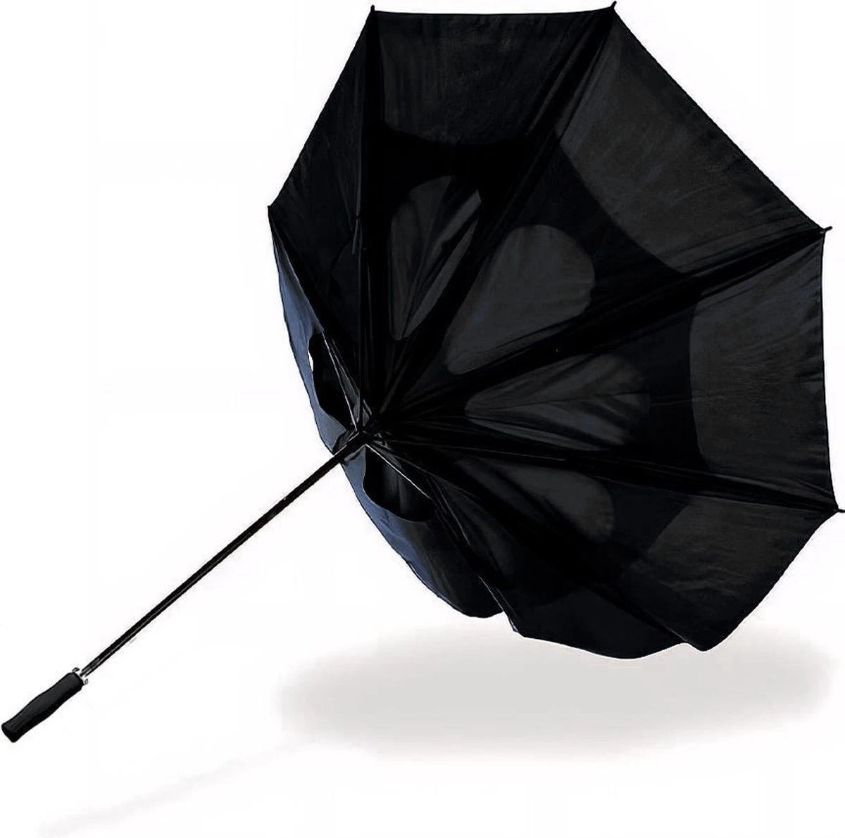 XL Stormproof Paraplu - Storm Bestendig - Ø Ca. 130CM - Zwart - Stormparaplu - Paraplu Volwassenen 5 XL Stormproof Paraplu - Storm Bestendig - Ø Ca. 130CM - Zwart - Stormparaplu - Paraplu Volwassenen - Afbeelding 5