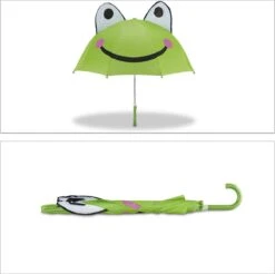 Relaxdays Paraplu Kind Dieren - Kinderparaplu Meisje En Jongen - Regenscherm Kids - Kikker -Buiten Kampeer Aanbieding 1200x1194 3