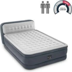 Intex 64448 - Queen Deluxe Ultra-Plush Zelfopblazend 2-persoons Luchtbed Met Hoofdboord (203x152x46cm) 28 Intex 64448 - Queen Deluxe Ultra-Plush Zelfopblazend 2-persoons Luchtbed Met Hoofdboord (203x152x46cm) -Buiten Kampeer Aanbieding 1200x1196 19