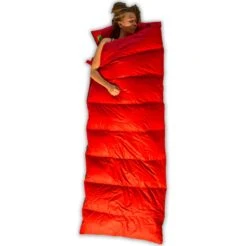 LOWLAND OUTDOOR® Donzen Slaapzak - Companion Economy - 210x80 Cm - Rood -Buiten Kampeer Aanbieding 1200x1196 5