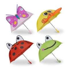 Relaxdays Paraplu Kind Dieren - Kinderparaplu Meisje En Jongen - Regenscherm Kids - Kikker -Buiten Kampeer Aanbieding 1200x1200 1053