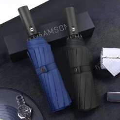 Stormparaplu Opvouwbaar - Paraplu - Automatische Stormparaplu - Tot 110km P/u Windproof - 12 Ribben -Buiten Kampeer Aanbieding 1200x1200 1128