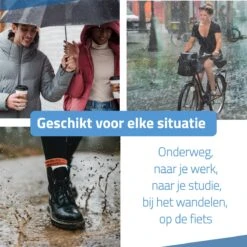 GOAT Outdoor® Stormparaplu - Paraplu - Opvouwbaar - Windproof Tot 100kmp/u - ⌀ 105 Cm - Paraplu - Zwart -Buiten Kampeer Aanbieding 1200x1200 1197