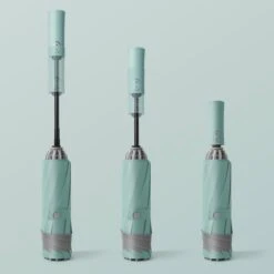 Tamarow™ Automatische Opvouwbare Paraplu - Omgekeerd Design - Windproof - Lichtgewicht - Reflectie - Omgekeerd Design - Licht Groen -Buiten Kampeer Aanbieding 1200x1200 1254