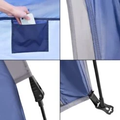 Pro-Tec Tent Nybro Automatisch 240x205x140 Cm Blauw -Buiten Kampeer Aanbieding 1200x1200 129